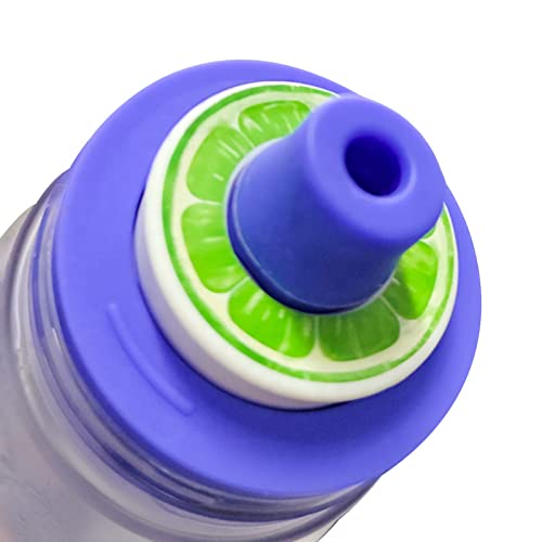 Lyxaof Water Bottle Pods Fruit Fragrance Rings Scent Flavor Pods Portable 0 Sugar Water Cup Scented Pods for Outdoor Sports (7-Set)