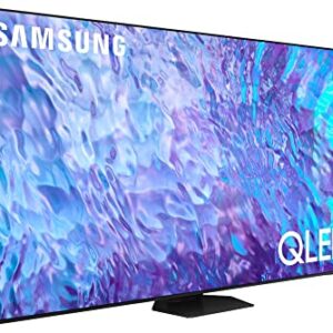 SAMSUNG QN50Q80CAFXZA 50 Inch 4K QLED Direct Full Array with Dolby Smart TV with a HW-Q800C 5.1.2ch Soundbar and Subwoofer with Dolby Atmos (2023)