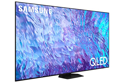 SAMSUNG QN50Q80CAFXZA 50 Inch 4K QLED Direct Full Array with Dolby Smart TV with a HW-Q800C 5.1.2ch Soundbar and Subwoofer with Dolby Atmos (2023)