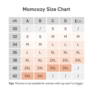 Momcozy Nursing Bras for Breastfeeding, YN21 Pink