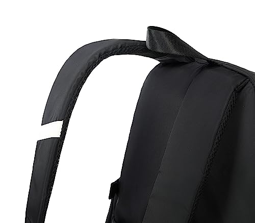 Jaygulf Waterproof Women Laptop Backpack Casual Girls Daypack Black