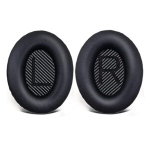 Replacement Ear Pads for Bose QuietComfort 15/QuietComfort 25(QC15/ 25), Headphone Ear Covers with Memory Foam, Soft Leather, Adaptive Bose Noise Cancelling Headphones Replacement Earpads Cushions