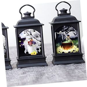 BESPORTBLE Outdoor Candle Mini Lantern LED Lanterns Fall Snow Globe Outdoor Lanterns Portable Vintage Lantern Festival Party Ornament Simulation Flame Light Flame Lamp Decorate Decorations