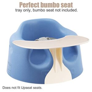 Seat Tray Compatible with Bumbo Seat, Baby Seat Tray for Feeding and Play Easy to Install and Remove Floor Seat Activity Tray Accessory for Bumbo Seat