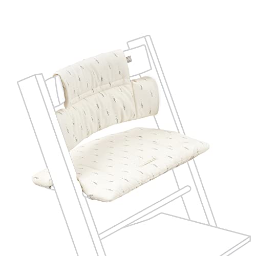 Tripp Trapp Classic Cushion, Wheat Cream - Pair with Tripp Trapp Chair & High Chair for Support and Comfort - Machine Washable - Fits All Tripp Trapp Chairs