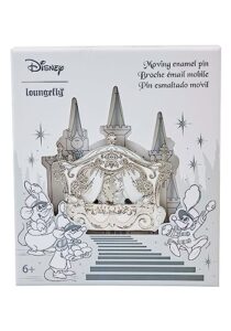 loungefly disney cinderella happily ever after 3" collector box sliding pin