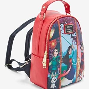 BoxLunch Loungefly Disney Mulan Outfits Mini Backpack Exclusive