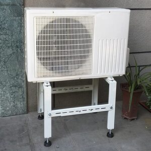 fanoya mini split stand, mini split air conditioner heat pump, heavy duty mini split ground stand, for indoor and outdoor, 100 * 42 * 40cm