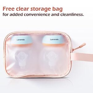 Hands Free Breast Pump︱Remote Control︱FDA Registered︱No Leakage, Painless︱3 Modes & 12 Levels︱Compact and Portable︱Wearable Breast Pump for Housework, Office, Travel or Car Use︱2Pcs(Model: RH-338)