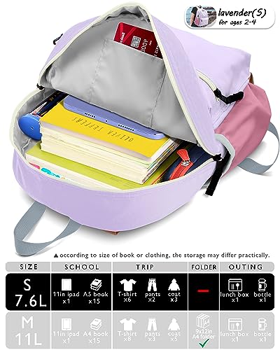 Preschool Toddler Backpack For Boys Girls, Toddler School Mini Backpack For School & Travel, Small Kids Child Backpacks, Preschool Kindergarten Elementary Toddler bag, 11" H, For Kids 2-4, Small