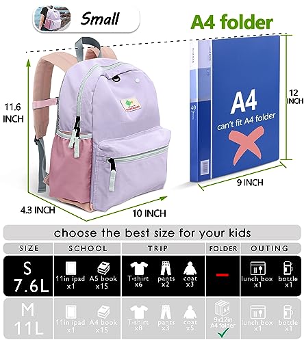 Preschool Toddler Backpack For Boys Girls, Toddler School Mini Backpack For School & Travel, Small Kids Child Backpacks, Preschool Kindergarten Elementary Toddler bag, 11" H, For Kids 2-4, Small