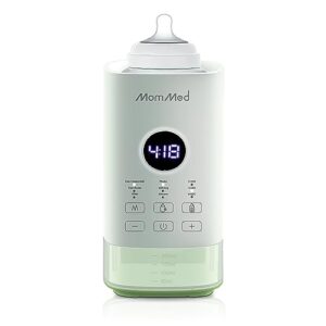 mommed bottle warmer, fast bottle warmer with accurate temperature control and automatic shut-off,fast bottle warmers for all bottles with breastmilk or formula