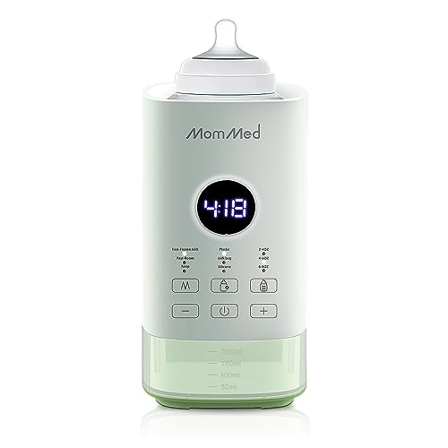 MOMMED Bottle Warmer, Fast Bottle Warmer with Accurate Temperature Control and Automatic Shut-Off,Fast Bottle Warmers for All Bottles with Breastmilk or Formula