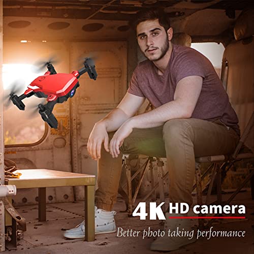 Remote Control Drones with Camera for Adults 4K & 1080P, Flying Toys with 3-level Flight Speed 4 Channel Drones for Kid 8-12 with Camera Rc Plane Helicopters for Kids Cool Stuff Gifts for Men