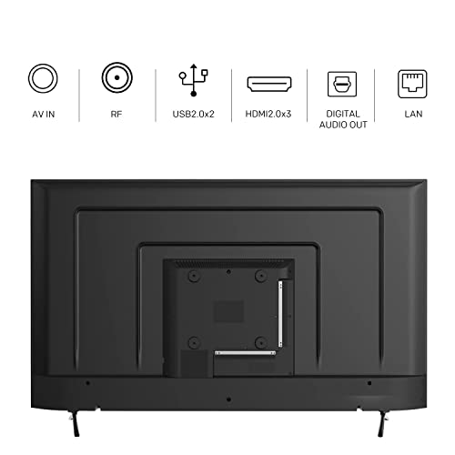 Skyworth 50 inch 4K Smart TV with Alexa Compatibility, Android11.0, HDR10, Dolby Vision, Google Assistant and Chromecast Built-in, Game Mode (S6G Plus Series)