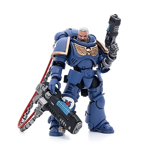 JoyToy Warhammer 40k: Ultramarines Hellblasters Sergeant Ulaxes 1:18 Scale Figure