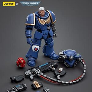 JoyToy Warhammer 40k: Ultramarines Hellblasters Sergeant Ulaxes 1:18 Scale Figure