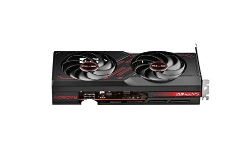 Sapphire 11324-01-20G Pulse AMD Radeon RX 7600 Gaming Graphics Card with 8GB GDDR6, AMD RDNA 3