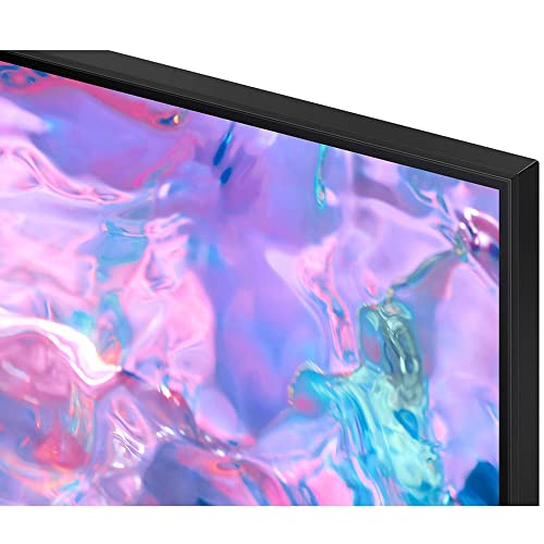 SAMSUNG UN50CU7000FXZA 50 inch Crystal UHD 4K Smart TV 2023 Bundle with 2 YR CPS Enhanced Protection Pack