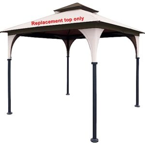 SCOCANOPY Replacement Canopy Top for 8' x 8' Gazebo #L-GZ375PST, L-GZ375PST-3