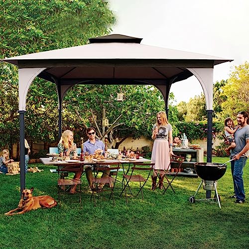 SCOCANOPY Replacement Canopy Top for 8' x 8' Gazebo #L-GZ375PST, L-GZ375PST-3