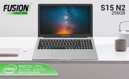 2023 Model 15.6" Full HD Windows 11 Home S Laptop - 8GB RAM 256GB SSD, AC WiFi, RJ45, Integrated Webcam - S15 N2 Lightweight Laptop