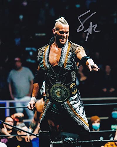 Sam Adonis Signed 8x10 Photo MLW CMLL Lucha Libre AAA All Japan Pro Wrestling 12 - Autographed Wrestling Photos