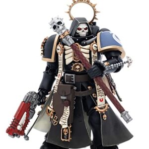 HiPlay JoyToy Warhammer 40K Ultramarines Primaris Chaplain Brother Varus 1:18 Scale Collectible Action Figure