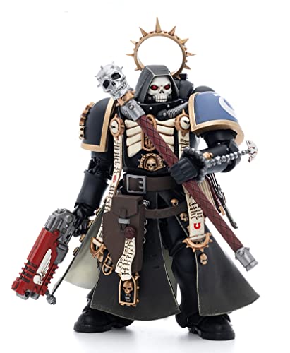 HiPlay JoyToy Warhammer 40K Ultramarines Primaris Chaplain Brother Varus 1:18 Scale Collectible Action Figure