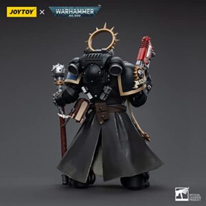 HiPlay JoyToy Warhammer 40K Ultramarines Primaris Chaplain Brother Varus 1:18 Scale Collectible Action Figure