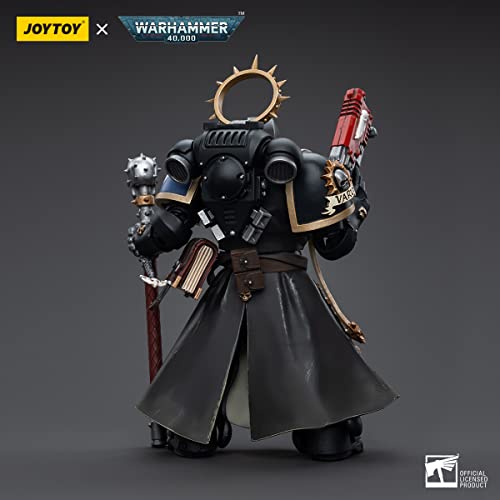 HiPlay JoyToy Warhammer 40K Ultramarines Primaris Chaplain Brother Varus 1:18 Scale Collectible Action Figure