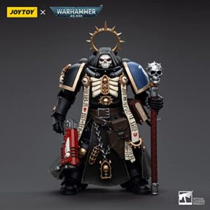 HiPlay JoyToy Warhammer 40K Ultramarines Primaris Chaplain Brother Varus 1:18 Scale Collectible Action Figure