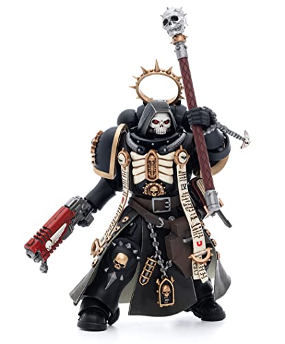 HiPlay JoyToy Warhammer 40K Ultramarines Primaris Chaplain Brother Varus 1:18 Scale Collectible Action Figure