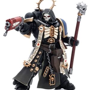 HiPlay JoyToy Warhammer 40K Ultramarines Primaris Chaplain Brother Varus 1:18 Scale Collectible Action Figure