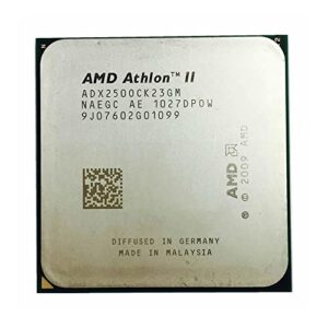 amd athlon ii x2 250 cpu used 2-core 2-thread desktop processor 3 ghz 2m 65w socket am2+ socket am3