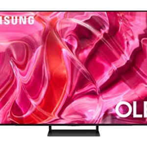 SAMSUNG QN55S90CAFXZA 55 Inch 4K OLED Smart TV with AI Upscaling with a HW-Q600B 3.1.2ch Soundbar with Dolby Atmos and DTS:X (2023)