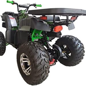 HHH 200cc Adult ATV with Automatic Transmission w/Reverse, Big 23"/22" Aluminium Rim Wheels! (Red color)