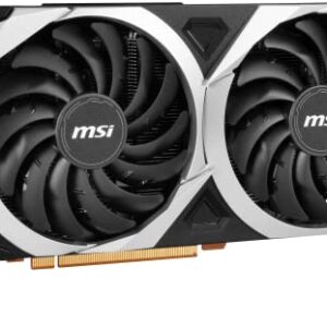 MSI Gaming Radeon RX 7600 128-bit 8GB GDDR6 DP/HDMI Dual Torx 3.0 Fans FreeSync DirectX 12 VR Ready OC Graphics Card (RX 7600 MECH 2X Classic 8G OC)