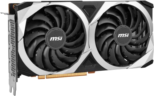 MSI Gaming Radeon RX 7600 128-bit 8GB GDDR6 DP/HDMI Dual Torx 3.0 Fans FreeSync DirectX 12 VR Ready OC Graphics Card (RX 7600 MECH 2X Classic 8G OC)