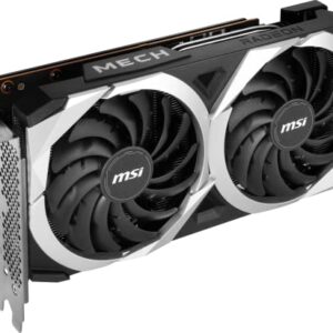 MSI Gaming Radeon RX 7600 128-bit 8GB GDDR6 DP/HDMI Dual Torx 3.0 Fans FreeSync DirectX 12 VR Ready OC Graphics Card (RX 7600 MECH 2X Classic 8G OC)