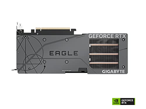 Gigabyte GV-N406TEAGLE-8GD GeForce RTX 4060 Ti Eagle 8G Graphics Card, 3X WINDFORCE Fans, 8GB 128-bit GDDR6, Video Card