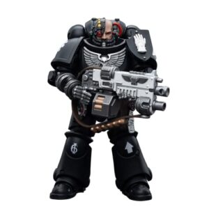 joytoy 1/18 action figure warhammer 40,000 iron hands intercessors brother ignar collection model(4.76 inch)