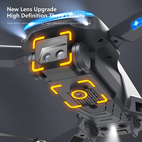 4K HD Dual Camera Aerial Photography Drone, WiFi Photo Transmission Mini Drone, Brushless Motor, Mobile Phone Control, Multiple Flight Modes, Folding UAV Remote Control Quadcopter