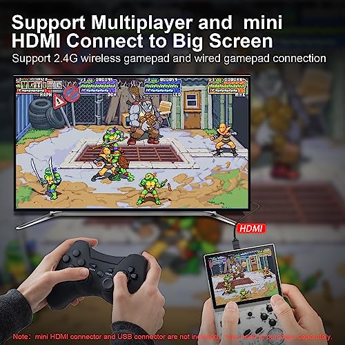 for Anbernic rg35xx Handheld Game Console for Kids, Mini Pocket Retro Game Console Preload 5474 Games, 3.5 inches IPS Screen, Support Extend Gamepad and HDMI Output TV