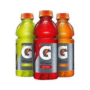 gatorade thirst quencher sports drink, variety pack, 20oz bottles, 24 pack, electrolytes for rehydration - 54 cases pallet order