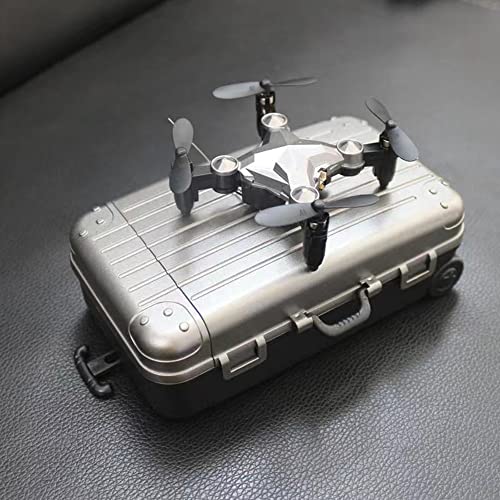 Pocket Drone with Camera - 360 Degree Rotation, Altitude Hold, Headless Mode, 3D Flips, One Key Return, Small RC Drone with Folding Antenna, Remote Control Airplane for Kids and Adults