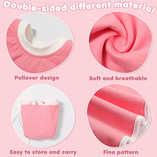 Newwiee 5 Pieces Waterproof Muslin Pullover Baby Bibs Full Coverage Toddler Bibs Soft Absorbent Large Bibs Comfortable Towel Bibs Colorful Baby Drooling Bibs for Feeding and Drooling Toddlers