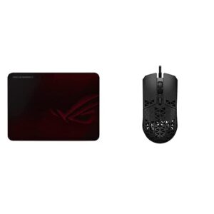 asus tuf gaming m4 air lightweight gaming mouse & asus rog scabbard ii gaming mouse pad