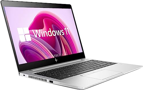 HP Elitebook 840 G5 14" FHD Business Laptop Computer, Intel Quad-Core i5-8350U, 16GB DDR4 RAM, 512GB SSD, Backlit Keyboard, Type-C, HDMI, Windows 11 Pro (Renewed)