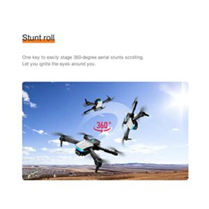 S85 Pro Rc Mini Drone, 4k Profesional HD Dual Camera Fpv Drones with Three-Sided Infrared Obstacle Avoidance Rc Helicopter Quadcopter, Headless Mode and One Key Start and Track